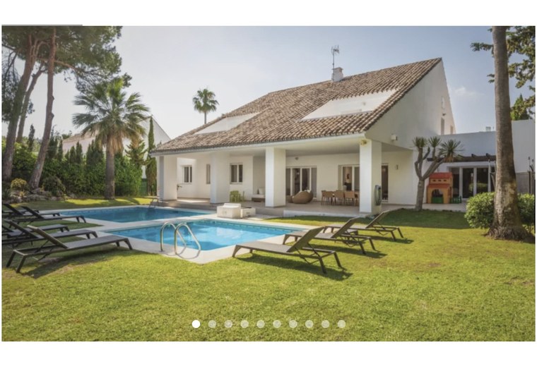 Vila Perla — exteriér a bazén